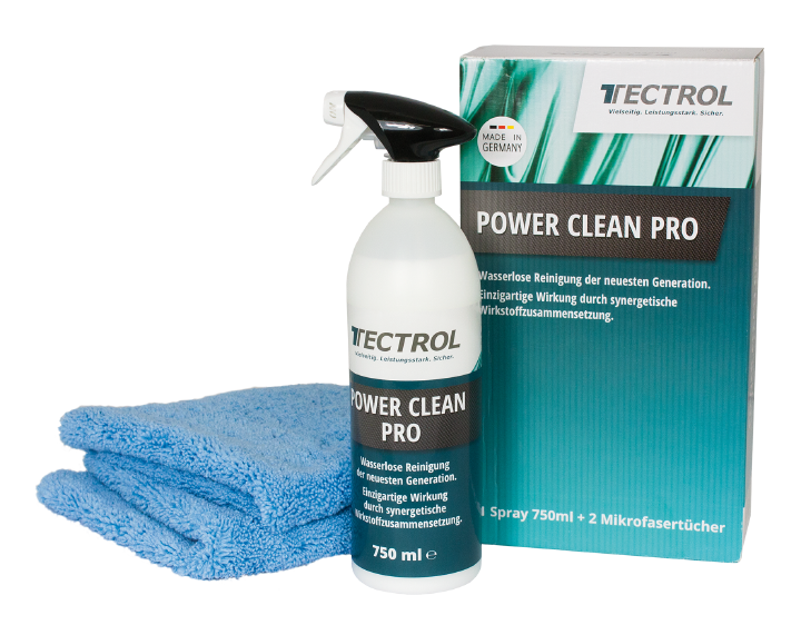 TECTROL Reiniger POWER CLEAN PRO + 2 Tücher